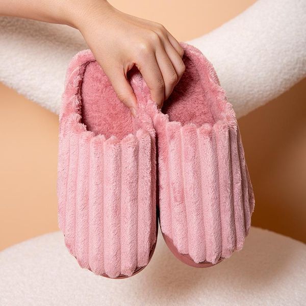 slippers winter home cotton causal indoor furry women comfy flat bedroom corduroy for couple, Black
slippers winter home cotton causal indoor furry women comfy flat bedroom corduroy for couple, Black