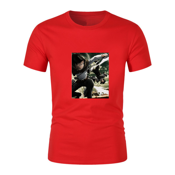summer japanese anime attack giant t-shirt men and women cartoon casual streetwear couple men's t-shirts, White;black
summer japanese anime attack giant t-shirt men and women cartoon casual streetwear couple men's t-shirts, White;black