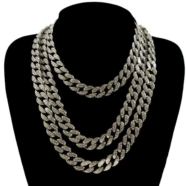 caraquet punk hip hop cuban link chain choker necklace iced out rapper crystal necklace fashion bling rhinestone jewelry gift, Red;blue
caraquet punk hip hop cuban link chain choker necklace iced out rapper crystal necklace fashion bling rhinestone jewelry gift, Red;blue
