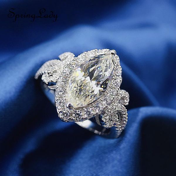 cluster rings luxury engagement women ring mariquesa cut 925 sterling silver 6*13mm fine jewelry, Golden;silver
cluster rings luxury engagement women ring mariquesa cut 925 sterling silver 6*13mm fine jewelry, Golden;silver