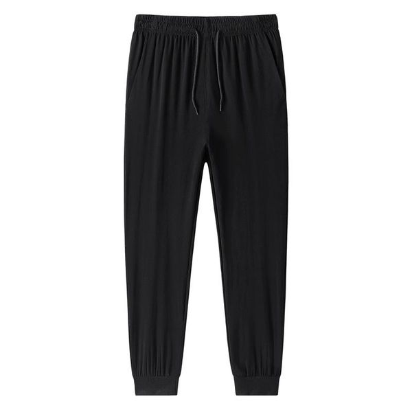 men's pants casual summer thin fashion sports men clothing solid color loose toe trend feet, Black
men's pants casual summer thin fashion sports men clothing solid color loose toe trend feet, Black