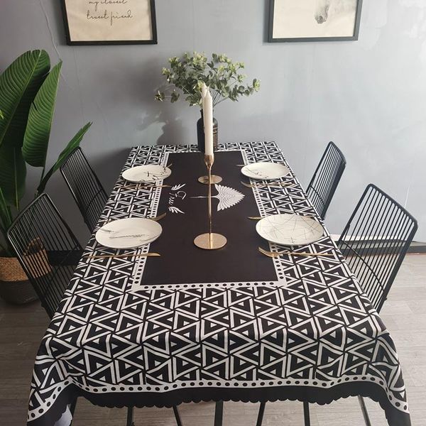 geometric black tablecloth cotton el picnic family dining table coffee waterproof and decorative lace cloth
geometric black tablecloth cotton el picnic family dining table coffee waterproof and decorative lace cloth