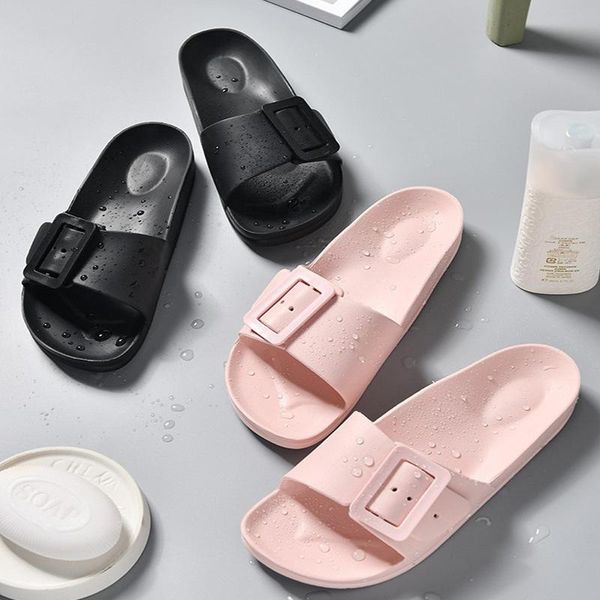 women slip on slippers ladies summer pvc soft sandals woman buckle strap shoes female beach flats cool footwear casual 2021, Black
women slip on slippers ladies summer pvc soft sandals woman buckle strap shoes female beach flats cool footwear casual 2021, Black