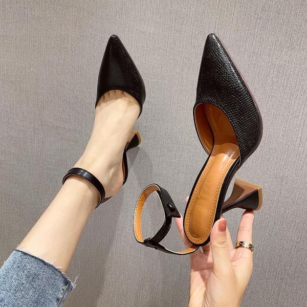sandals women d'orsay pointed toe solid color plus size 35-41 high heels hook loop summer wedding dress shoes for, Black
sandals women d'orsay pointed toe solid color plus size 35-41 high heels hook loop summer wedding dress shoes for, Black
