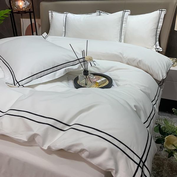 bedding sets simple style solid color 400tc cotton embroidery set wedding gifts duvet cover bed sheet linen pillowcases 4pcs /sw
bedding sets simple style solid color 400tc cotton embroidery set wedding gifts duvet cover bed sheet linen pillowcases 4pcs /sw