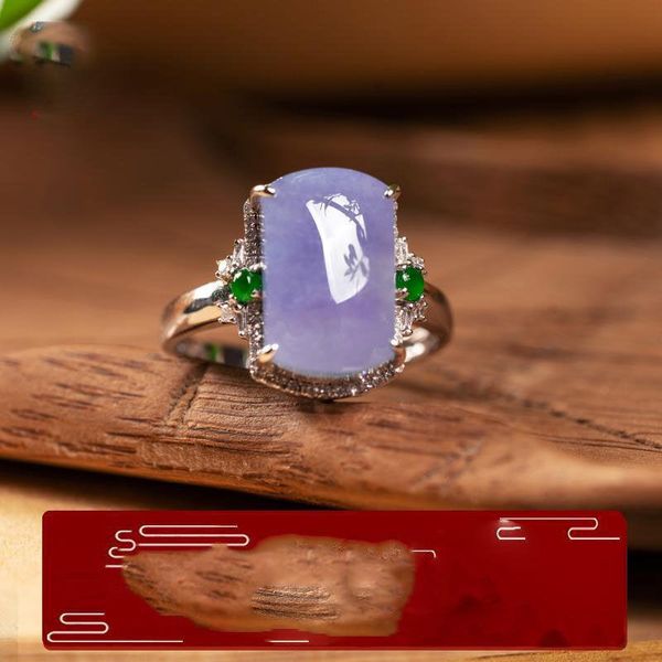 cluster rings independent design silver inlaid purple natural chalcedony square opening adjustable ladies banquet jewelry, Golden;silver
cluster rings independent design silver inlaid purple natural chalcedony square opening adjustable ladies banquet jewelry, Golden;silver