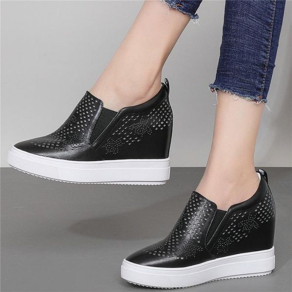women breathable genuine leather wedges high heel sport gladiators sandals female summer fashion sneakers platform oxfords shoes, Black
women breathable genuine leather wedges high heel sport gladiators sandals female summer fashion sneakers platform oxfords shoes, Black