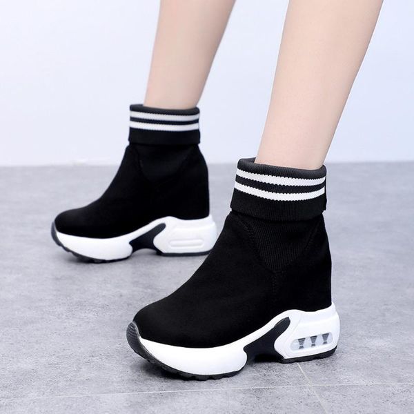 boots women's socks air cushion ankle boot winter sport short height increasing 2021 fashion high heel shake shoes -197, Black
boots women's socks air cushion ankle boot winter sport short height increasing 2021 fashion high heel shake shoes -197, Black
