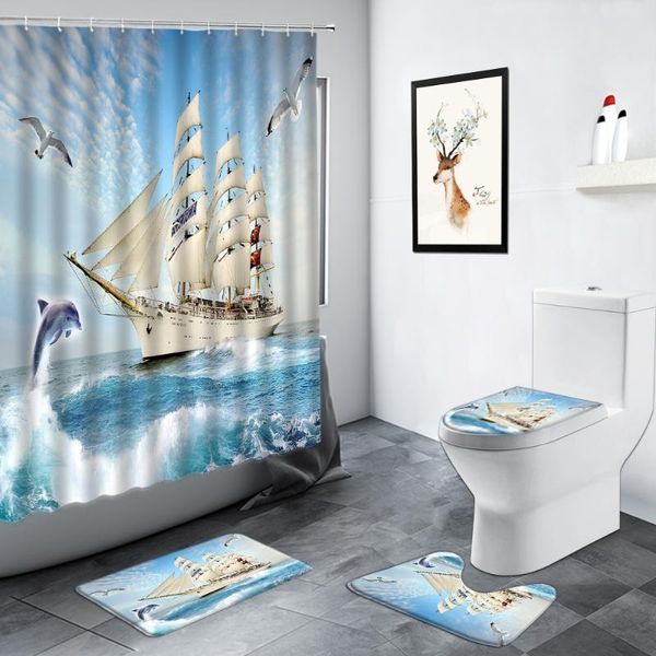 shower curtains dolphin sailboat ocean landscape curtain bird sea wave seascape bathroom decor non-slip rug toilet door mat bath mats set
shower curtains dolphin sailboat ocean landscape curtain bird sea wave seascape bathroom decor non-slip rug toilet door mat bath mats set