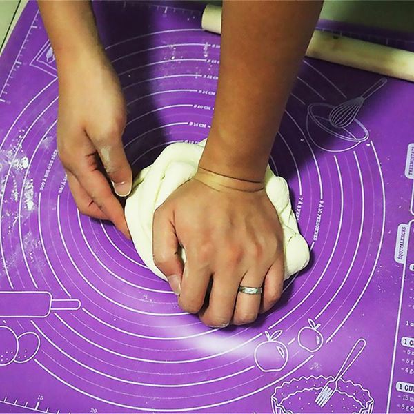 rolling pins & pastry boards 2 pieces non-stick dough mat baking silicone pad cupcake dessert fondant kneading tool
rolling pins & pastry boards 2 pieces non-stick dough mat baking silicone pad cupcake dessert fondant kneading tool