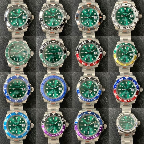 wristwatches automatic watch 40mm green luminous 316l stainless steel bracelet sapphire glass japanese nh35 movement si86, Slivery;brown
wristwatches automatic watch 40mm green luminous 316l stainless steel bracelet sapphire glass japanese nh35 movement si86, Slivery;brown