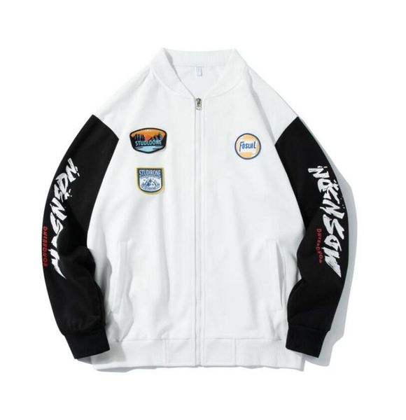 men's jackets hip hop baseball jacket men women bomber letter print streetwear fashion harajuku windbreaker couples coat 3 color, Black;brown
men's jackets hip hop baseball jacket men women bomber letter print streetwear fashion harajuku windbreaker couples coat 3 color, Black;brown