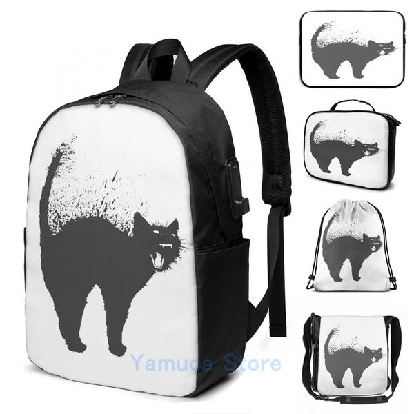 backpack funny graphic print mengggg usb charge men school bags women bag travel laptop
backpack funny graphic print mengggg usb charge men school bags women bag travel laptop