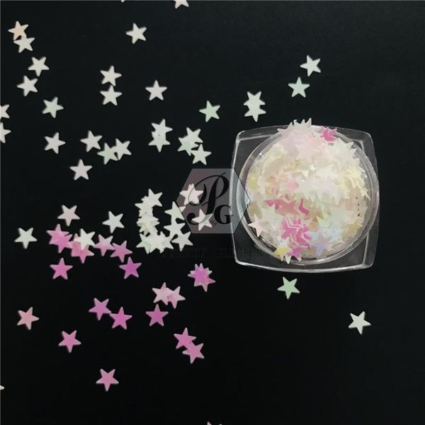 nail glitter prettyg 10g-200g 5mm star shape colorful pearl iridescent sequins for art decoration makeup diy accessories., Silver;gold
nail glitter prettyg 10g-200g 5mm star shape colorful pearl iridescent sequins for art decoration makeup diy accessories., Silver;gold