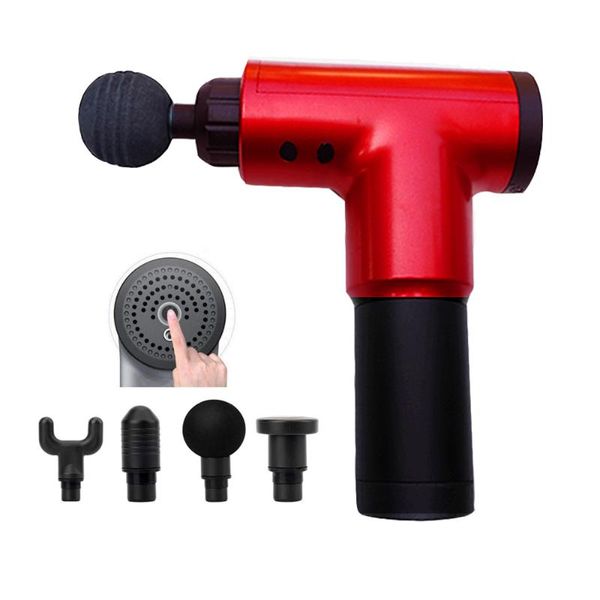 massage gun electric muscle relax massager mmuscle fitness fascia stick with 4 head vibration equipment
massage gun electric muscle relax massager mmuscle fitness fascia stick with 4 head vibration equipment