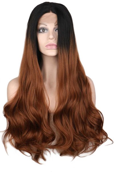 front lace wig headcover women's gradual black brown chemical fiber high temperature silk
front lace wig headcover women's gradual black brown chemical fiber high temperature silk