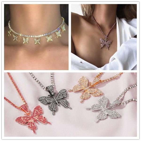 chains big butterfly pendant necklace for women shiny rhinestone clavicle chain fashion design jewelry party wedding gifts, Silver
chains big butterfly pendant necklace for women shiny rhinestone clavicle chain fashion design jewelry party wedding gifts, Silver