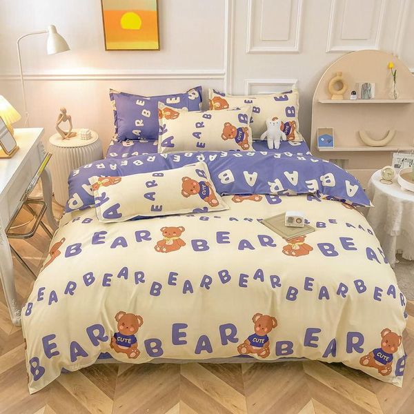 bedding sets bed linens cute cartoon animal bear luxury beddings king kids duvet cover set covers sheet pillowcase roupa de cama
bedding sets bed linens cute cartoon animal bear luxury beddings king kids duvet cover set covers sheet pillowcase roupa de cama