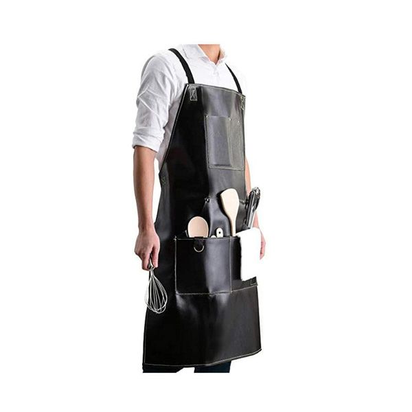 aprons black tough guy modern simplicity solid color sleeveless apron pu cross kitchen cafe work clothes gardening
aprons black tough guy modern simplicity solid color sleeveless apron pu cross kitchen cafe work clothes gardening