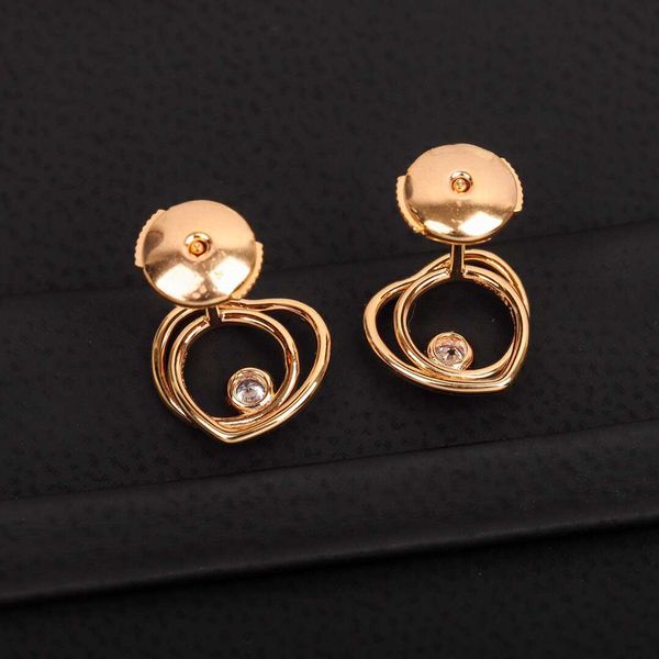 luxury quality s925 silver charm stud earring with one diamond in 18k rose gold plated for women wedding jewelry gft have box stamp ps7378, Golden
luxury quality s925 silver charm stud earring with one diamond in 18k rose gold plated for women wedding jewelry gft have box stamp ps7378, Golden