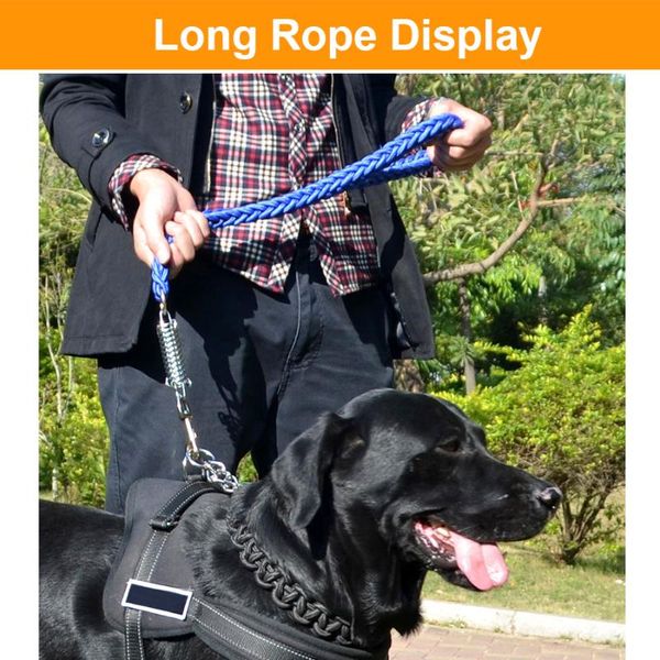 dog collars & leashes handmade durable big leash rope adjustable running walk train for medium large pet
dog collars & leashes handmade durable big leash rope adjustable running walk train for medium large pet