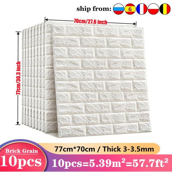 wall stickers 10pcs 3d sticker imitation brick bedroom decoration waterproof self adhesive wallpaper for living room kitchen tv backdrop
wall stickers 10pcs 3d sticker imitation brick bedroom decoration waterproof self adhesive wallpaper for living room kitchen tv backdrop