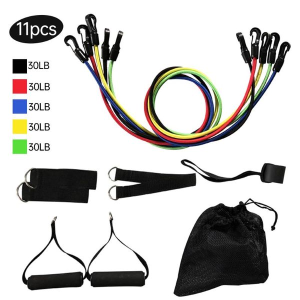 11pcs/set resistance bands sport fitness rubber tubes yoga exercise stretch training home gyms elastic pull strap
11pcs/set resistance bands sport fitness rubber tubes yoga exercise stretch training home gyms elastic pull strap