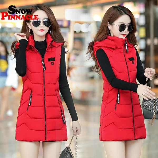 autumn winter women thicken vest coat slim warm hooded outwear waistcoat casual long style female sleeveless jacket plus size 210524, Black;white
autumn winter women thicken vest coat slim warm hooded outwear waistcoat casual long style female sleeveless jacket plus size 210524, Black;white
