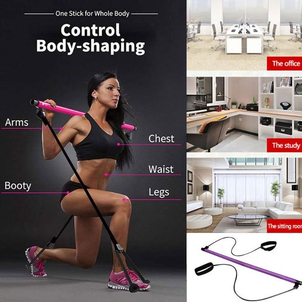 portable pilates stretch pull rope slimming gym home exercise stick resistance adjustable toning bands
portable pilates stretch pull rope slimming gym home exercise stick resistance adjustable toning bands