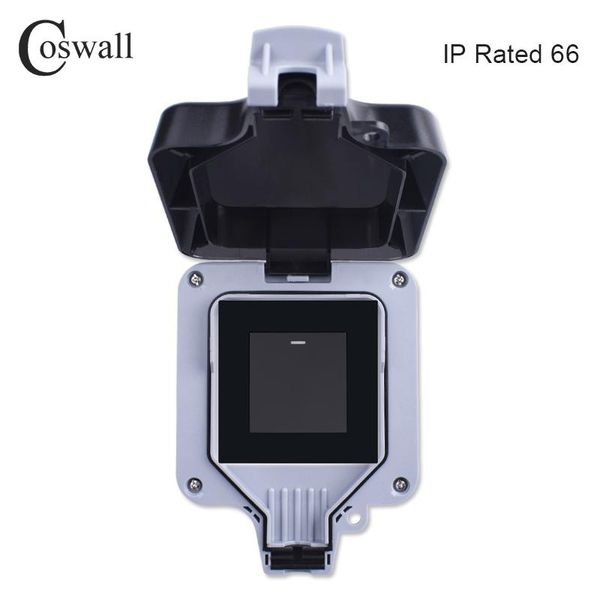 smart home control coswall ip66 weatherproof waterproof outdoor wall switch 1 gang way on / off light
smart home control coswall ip66 weatherproof waterproof outdoor wall switch 1 gang way on / off light