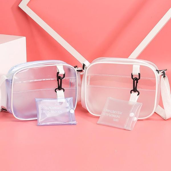 casual pvc transparent clear women crossbody bags shoulder bag handbag jelly small phone with card holder wide straps flap waist
casual pvc transparent clear women crossbody bags shoulder bag handbag jelly small phone with card holder wide straps flap waist