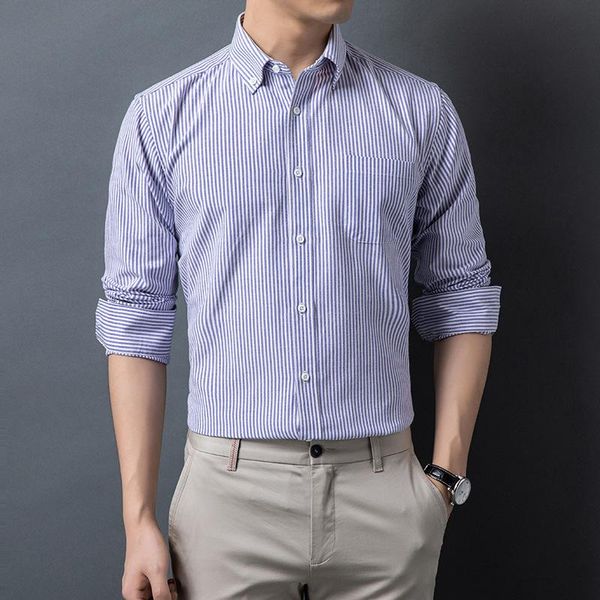 youth cotton blend striped shirts for men pocket long sleeve camisa hombre business casual chemise homme autumn brand male shirt men's, White;black
youth cotton blend striped shirts for men pocket long sleeve camisa hombre business casual chemise homme autumn brand male shirt men's, White;black