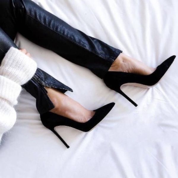 dress shoes small black pointed thin heel high heels women 2021 autumn temperament versatile work
dress shoes small black pointed thin heel high heels women 2021 autumn temperament versatile work