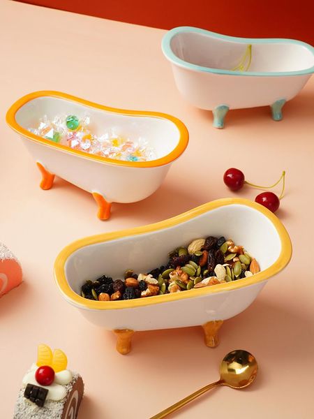 creative ceramic bathtub snack fruit bowl household microwave bake pan breakfast dinner set milk oat dessert bowls
creative ceramic bathtub snack fruit bowl household microwave bake pan breakfast dinner set milk oat dessert bowls