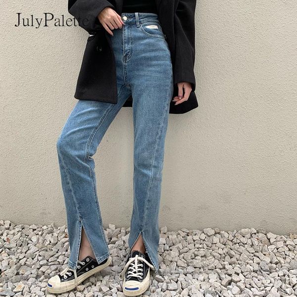 julypalette fashion split high waist jeans for women summer vintage washed blue female trousers casual ladies full length women's
julypalette fashion split high waist jeans for women summer vintage washed blue female trousers casual ladies full length women's