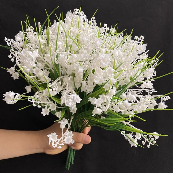decorative flowers & wreaths 7pcs fake valley lily (5 stems/bunch) 13.78" length simulation plastic bellflower for wedding home artific
decorative flowers & wreaths 7pcs fake valley lily (5 stems/bunch) 13.78" length simulation plastic bellflower for wedding home artific