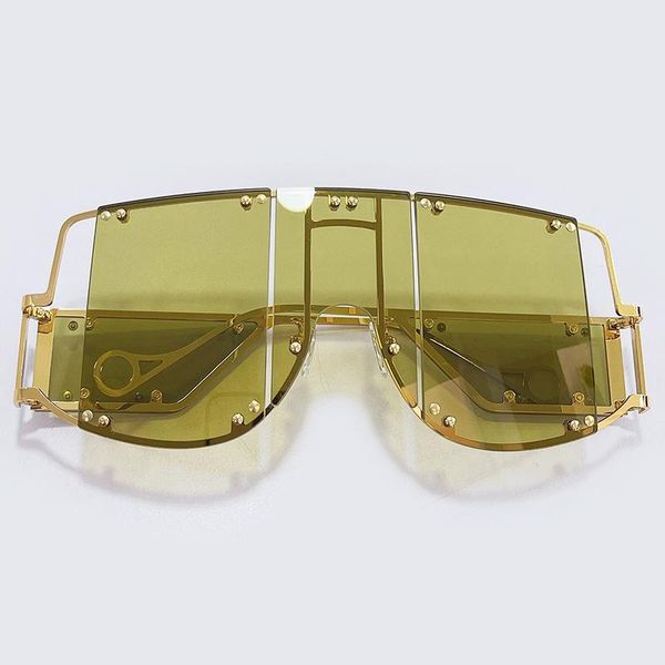 sunglasses oversize style one-piece sunglass women square metal personality rivet sun glasses female, White;black
sunglasses oversize style one-piece sunglass women square metal personality rivet sun glasses female, White;black