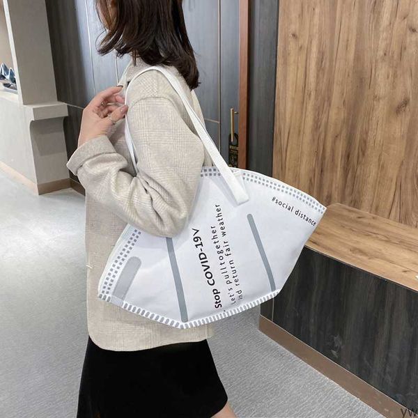 2021 new large capacity handbags casual women canvas tote bags creative hobos mask shoulder female fashion trendy ladies shopyw
2021 new large capacity handbags casual women canvas tote bags creative hobos mask shoulder female fashion trendy ladies shopyw