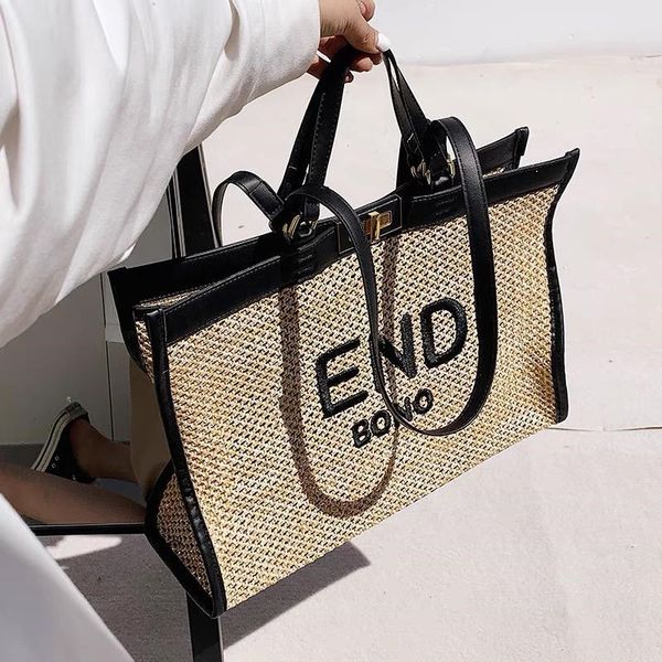high-end designer beach bag mother's days 2021 summer large straw letter valentine's day wovenlarge bags for women capacity fashio
high-end designer beach bag mother's days 2021 summer large straw letter valentine's day wovenlarge bags for women capacity fashio