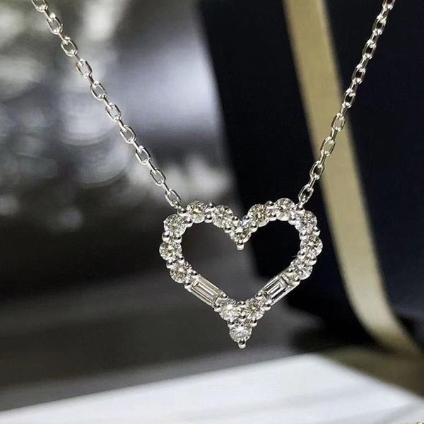 pendant necklaces uilz vintage silver color women fashion jewelry crystal zircon heart bridal engagement necklace
pendant necklaces uilz vintage silver color women fashion jewelry crystal zircon heart bridal engagement necklace