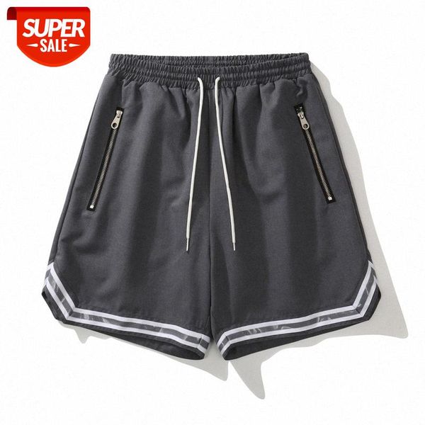 contrasting color striped webbing basketball shorts men's hip-hop loose casual sports five-point pants #5u6l, Black
contrasting color striped webbing basketball shorts men's hip-hop loose casual sports five-point pants #5u6l, Black