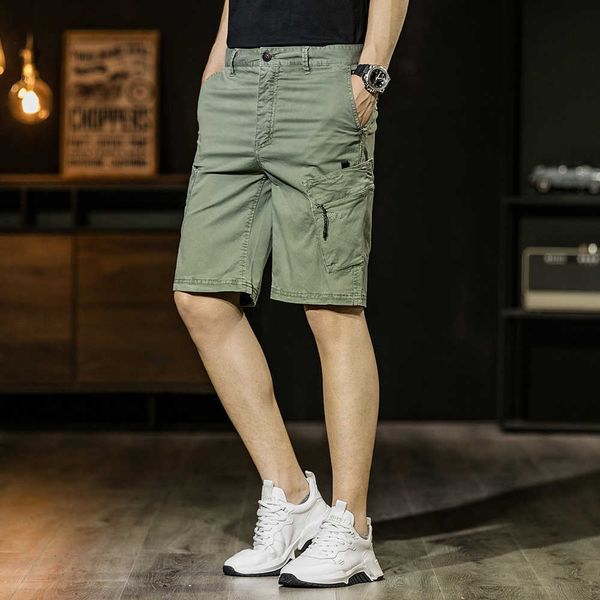 summer brand high-quality cotton creative pocket men's casual shorts micro-elastic slim shorts khaki army green black 210531, White;black
summer brand high-quality cotton creative pocket men's casual shorts micro-elastic slim shorts khaki army green black 210531, White;black
