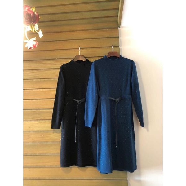 casual dresses 10.27 2021 autumn winter fashion stand collar long sleeve with belt diamonds wool knit side split dress women, Black;gray
casual dresses 10.27 2021 autumn winter fashion stand collar long sleeve with belt diamonds wool knit side split dress women, Black;gray