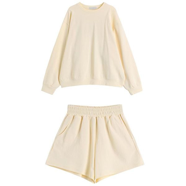 women's tracksuits 2021 spring korean version of the letter print round collar guard dress and loose waist sports shorts set woman, Gray
women's tracksuits 2021 spring korean version of the letter print round collar guard dress and loose waist sports shorts set woman, Gray