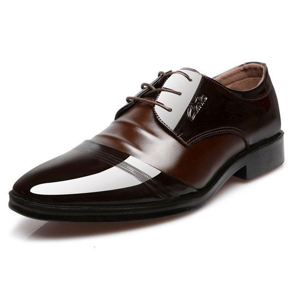 arrival men pointed toe dress lace-up flat patchwork pu leather footwear female formal office shoes 7uwc, Black
arrival men pointed toe dress lace-up flat patchwork pu leather footwear female formal office shoes 7uwc, Black
