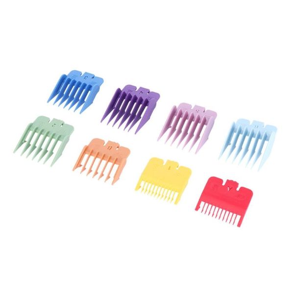 hair clippers 8pcs guide combs for most clippers, universal clipper limit comb attachment,
hair clippers 8pcs guide combs for most clippers, universal clipper limit comb attachment,