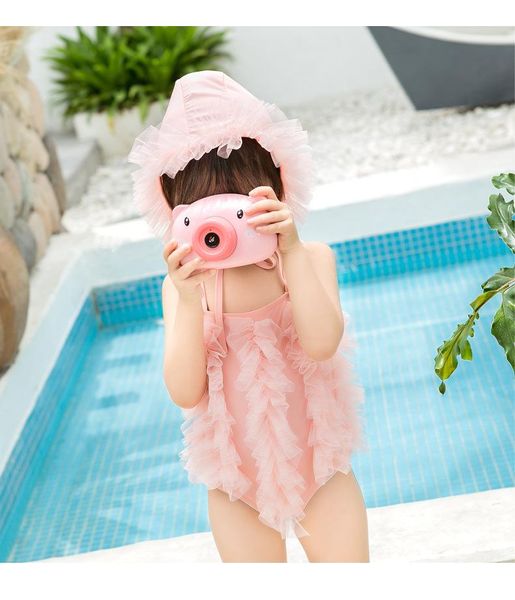 2piece summer princess girls baby swimwear bikini swimsuit one-piece swimming bathing suit beach costume with cap one-pieces, Black
2piece summer princess girls baby swimwear bikini swimsuit one-piece swimming bathing suit beach costume with cap one-pieces, Black