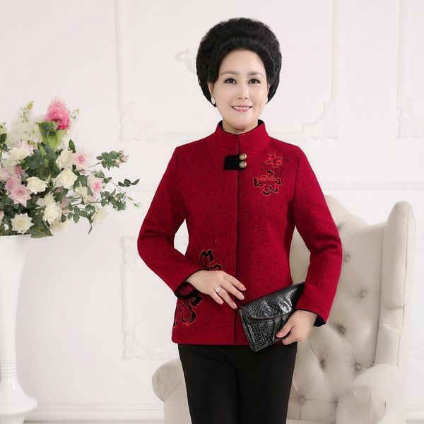 women's wool & blends woman winter plus size mandarin collar full 20% coat lady spring autumn embroidery jacquard cardigan cashmere ove, Black
women's wool & blends woman winter plus size mandarin collar full 20% coat lady spring autumn embroidery jacquard cardigan cashmere ove, Black