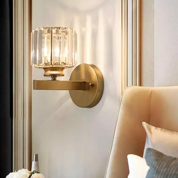 wall lamp 1pc modern led crystal indoor bedside night light living room stair restroom aisle lighting fixture (without bulb)
wall lamp 1pc modern led crystal indoor bedside night light living room stair restroom aisle lighting fixture (without bulb)
