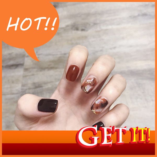 decorated nail stylist diy hand nina pd-11 orange coffee halo dyed net red false nail patch wear enhancement finished, Red;gold
decorated nail stylist diy hand nina pd-11 orange coffee halo dyed net red false nail patch wear enhancement finished, Red;gold